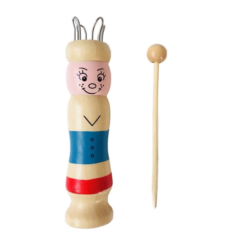 Wooden Doll French Knitter Kid - Pom Pom Maker Tool บทวิจารณ์และราคา