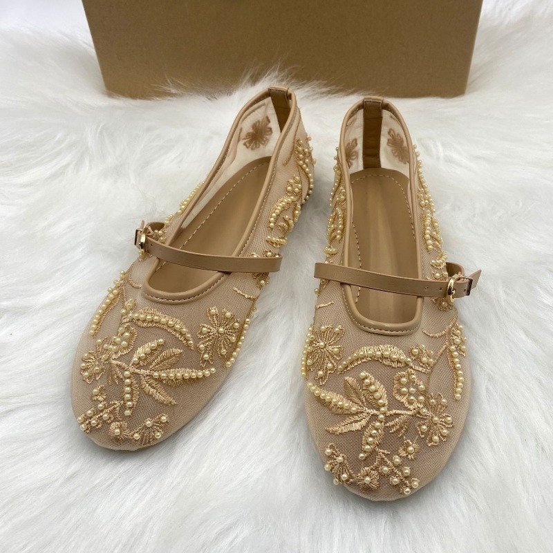 Mesh Embroidery String Bead Wo - Embroidery Embellishments บทวิจารณ์และราคา
