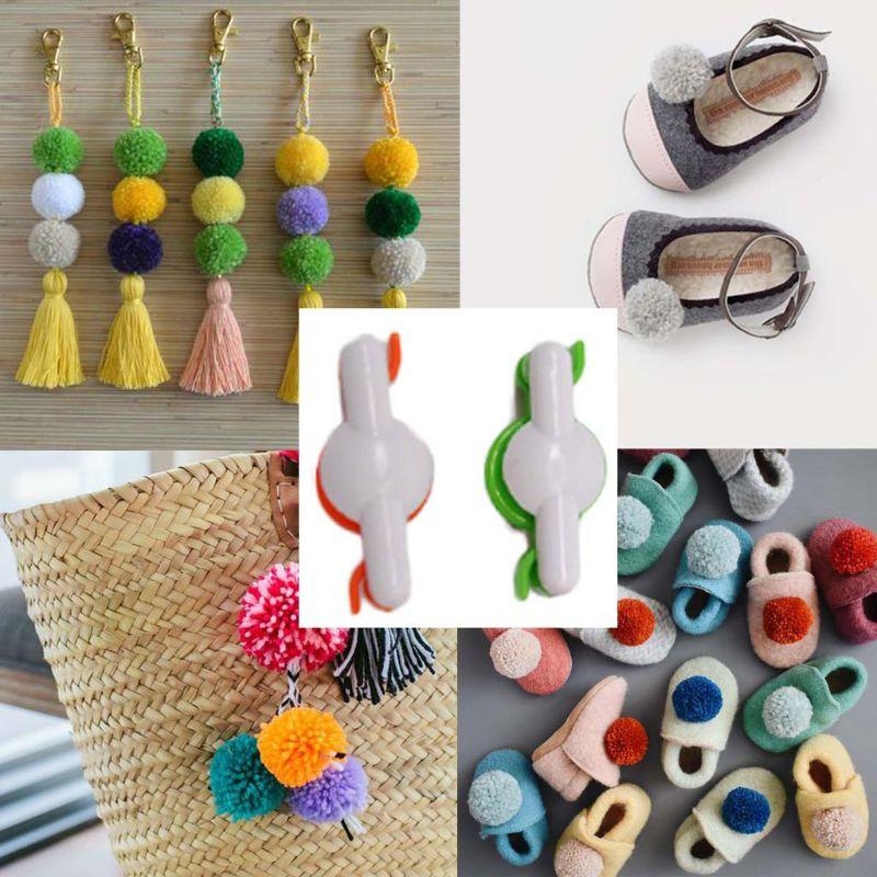 D8KF 2pcs Pom-Pom Maker for Fl - Pom Pom Maker Tool บทวิจารณ์และราคา
