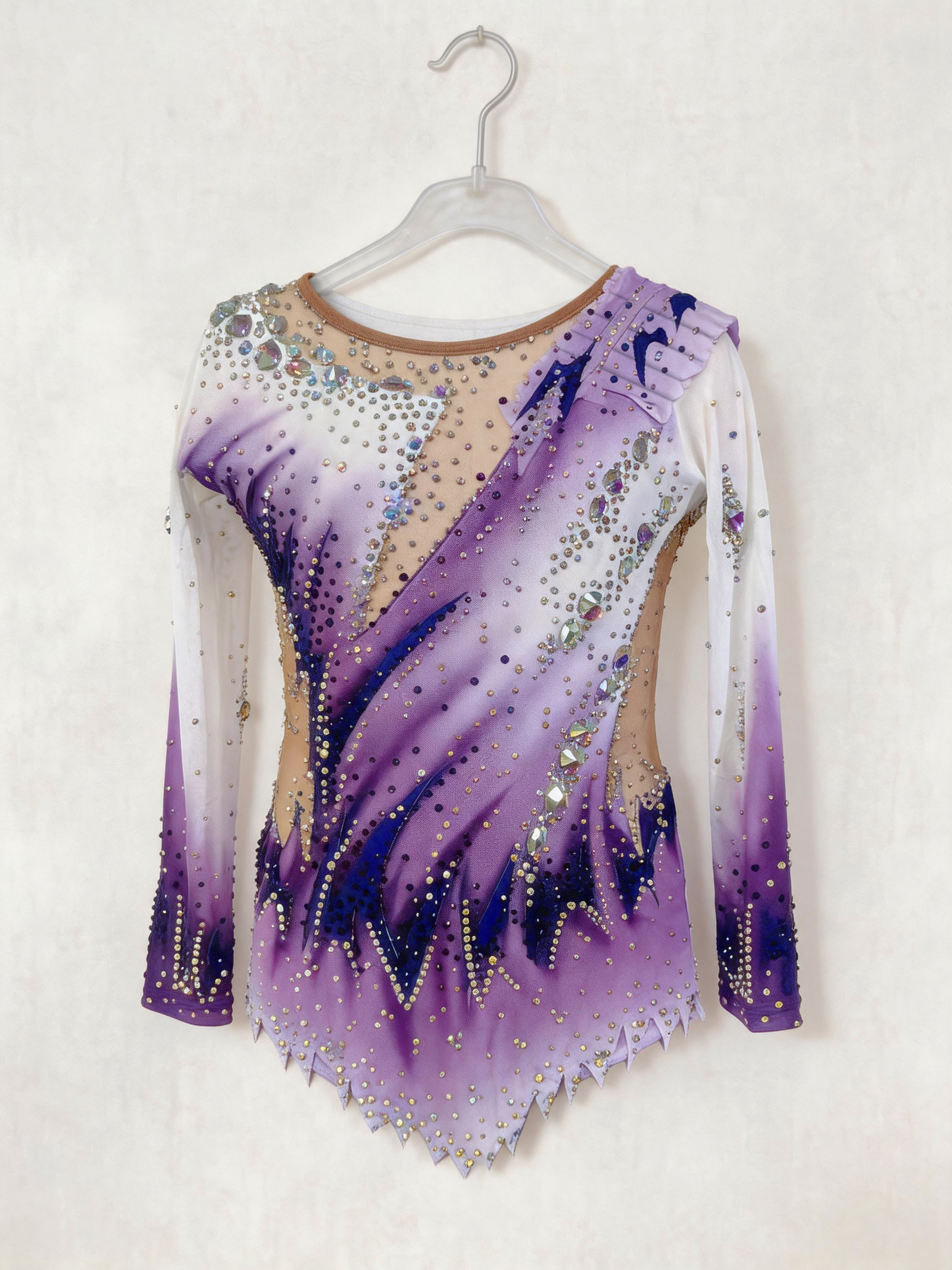 Girls Purple Ombre Luxury Rhyt - Rhinestone Banding Trim บทวิจารณ์และราคา