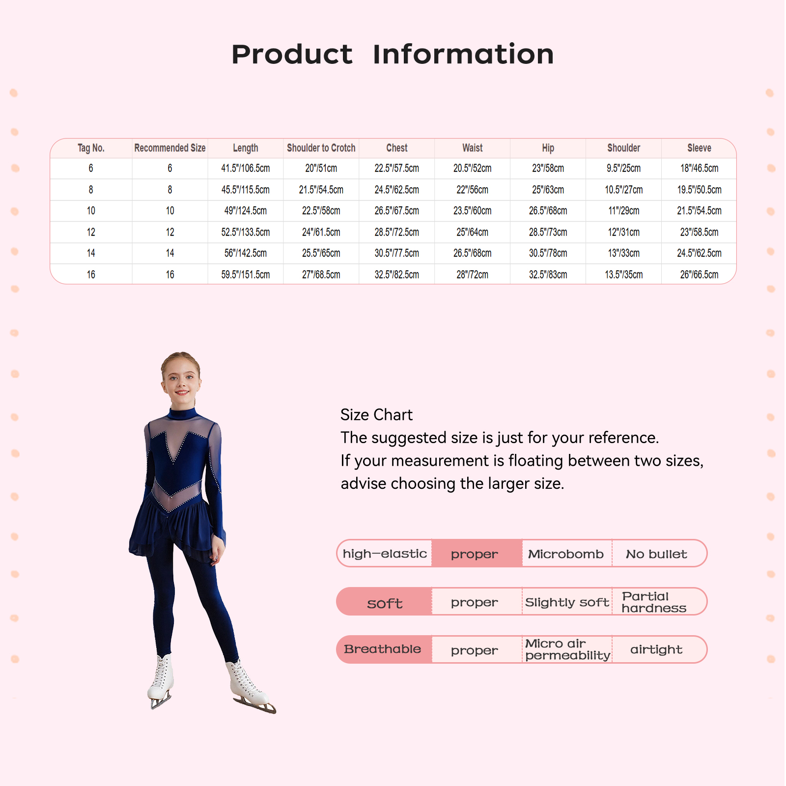 Kids Girls Ballet Dance Jumpsu - Rhinestone Banding Trim บทวิจารณ์และราคา