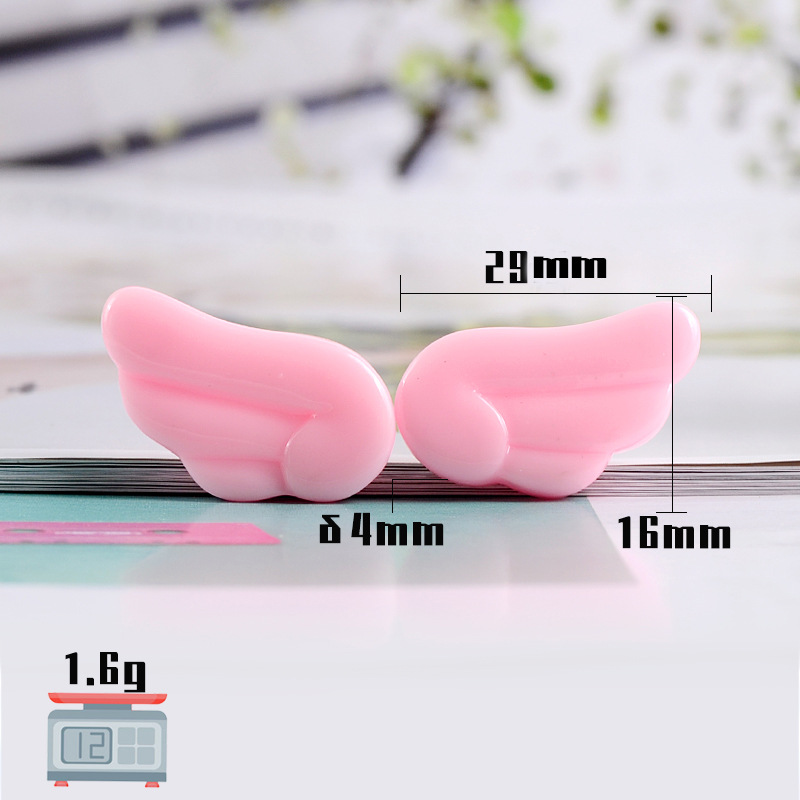 10PCS Kawaii Cute Angel Wings  - Craft Embellishments บทวิจารณ์และราคา
