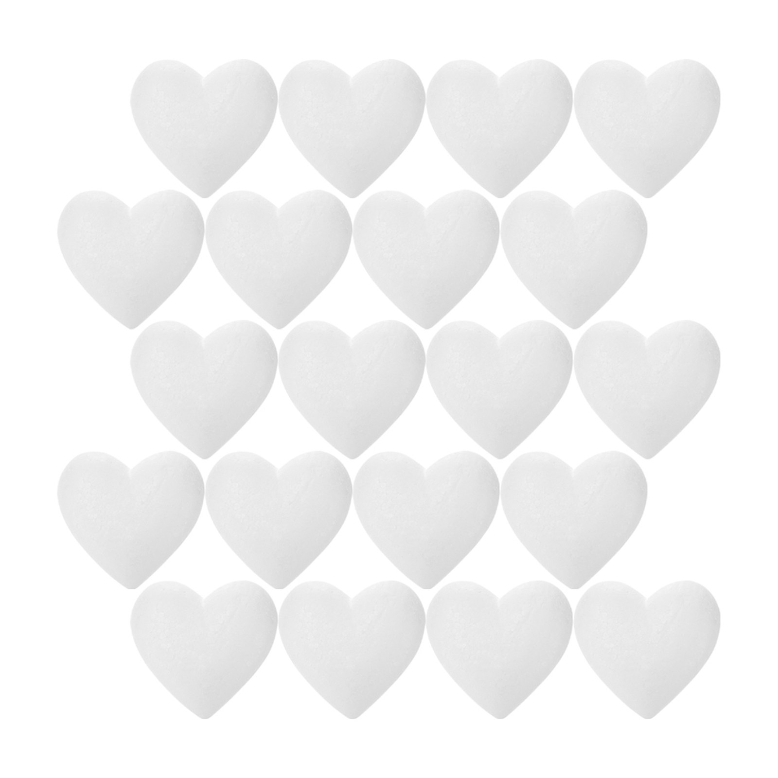 20Pcs Blank Heart Foam Balls L - Craft Embellishments บทวิจารณ์และราคา