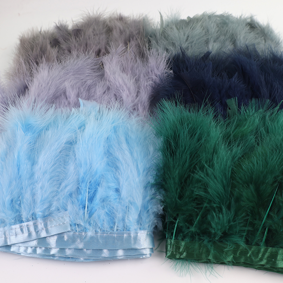 10 Meters Natural Turkey Marab - Feather Trim Marabou บทวิจารณ์และราคา
