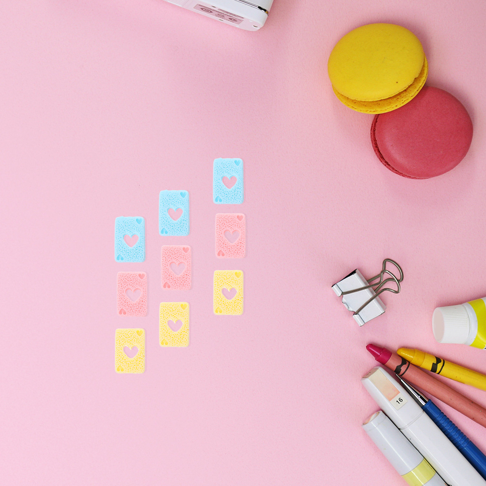30Pcs Resin Playing Card Charm - Craft Embellishments บทวิจารณ์และราคา