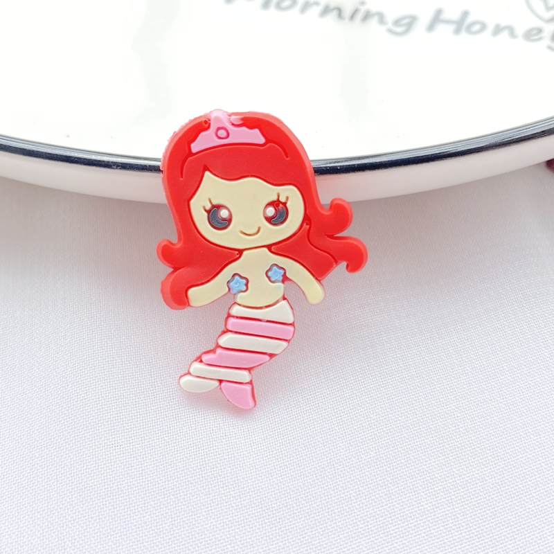 10pcs New Cute Cartoon Mermaid - Embellishment Glue Craft บทวิจารณ์และราคา