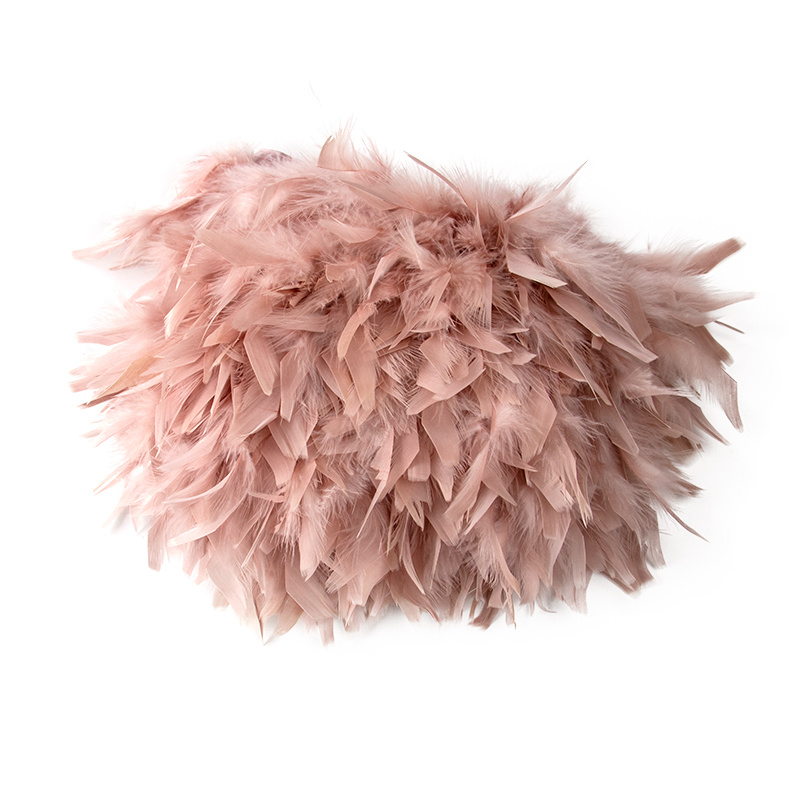 2Meters Natural Turkey Feather - Feather Trim Marabou บทวิจารณ์และราคา