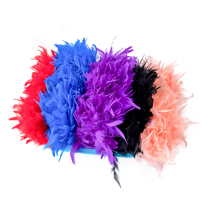 2Meters Natural Turkey Feather - Feather Trim Marabou บทวิจารณ์และราคา