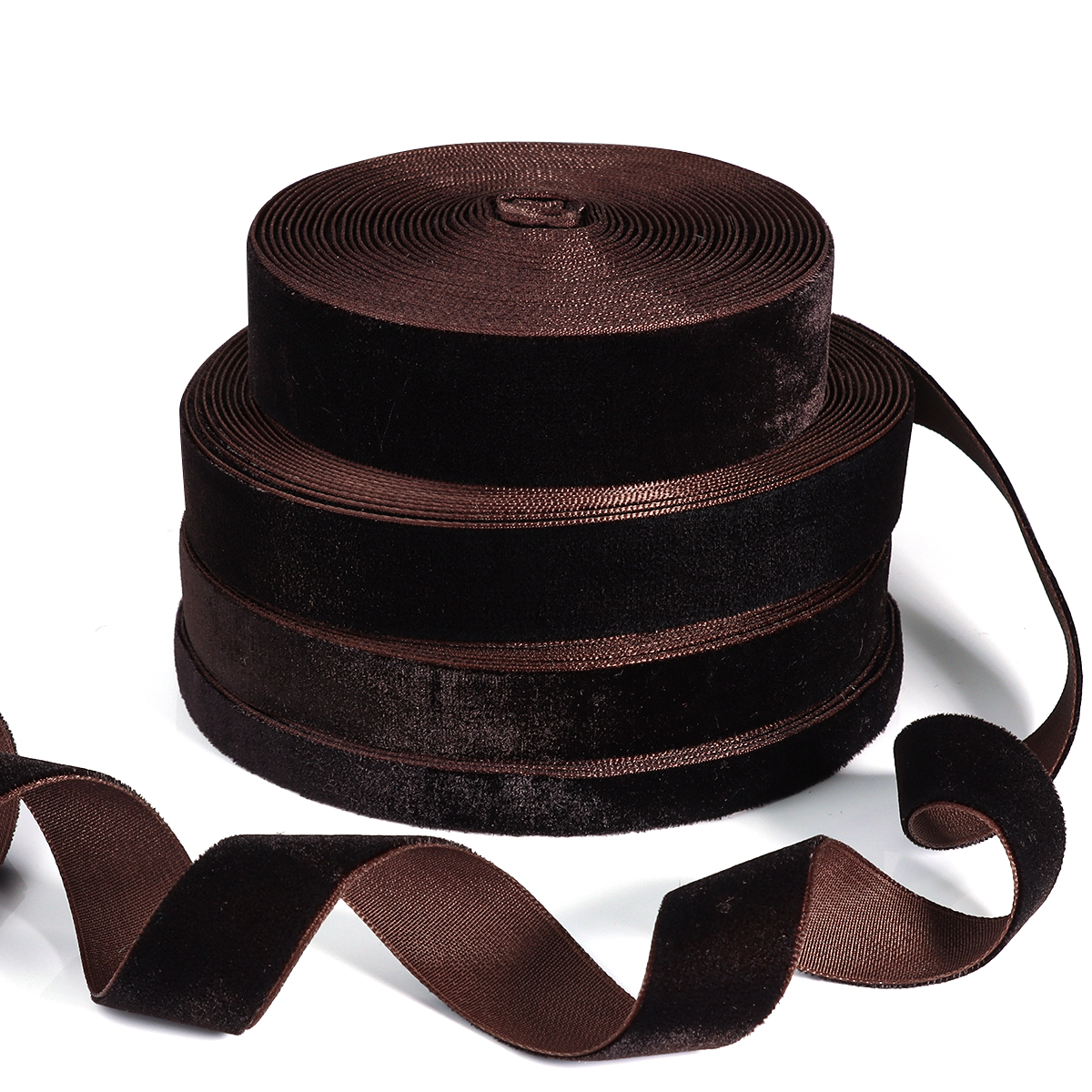 5-10yards/roll Velvet Ribbons  - Velvet Ribbon Roll บทวิจารณ์และราคา
