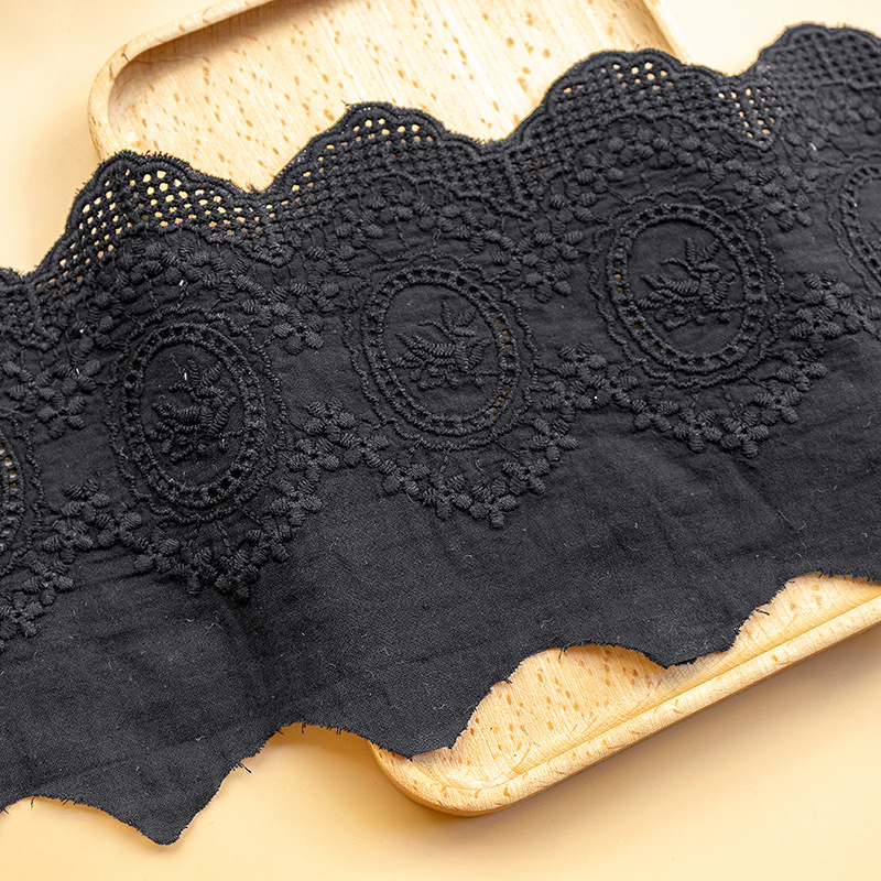 2Yards Colorful  Cotton Embroi - Lace Ribbon Trim บทวิจารณ์และราคา