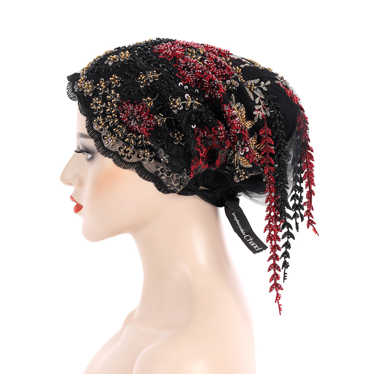 New Ethnic Tassel Headscarf Be - Tassel Fringe Trim บทวิจารณ์และราคา