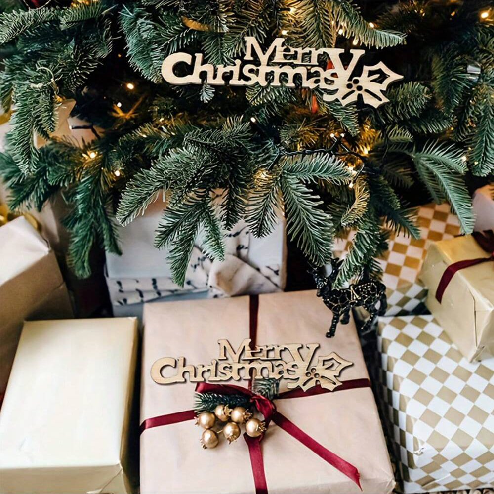 10/20/100Pcs Merry Christmas W - Christmas Craft Embellishment บทวิจารณ์และราคา