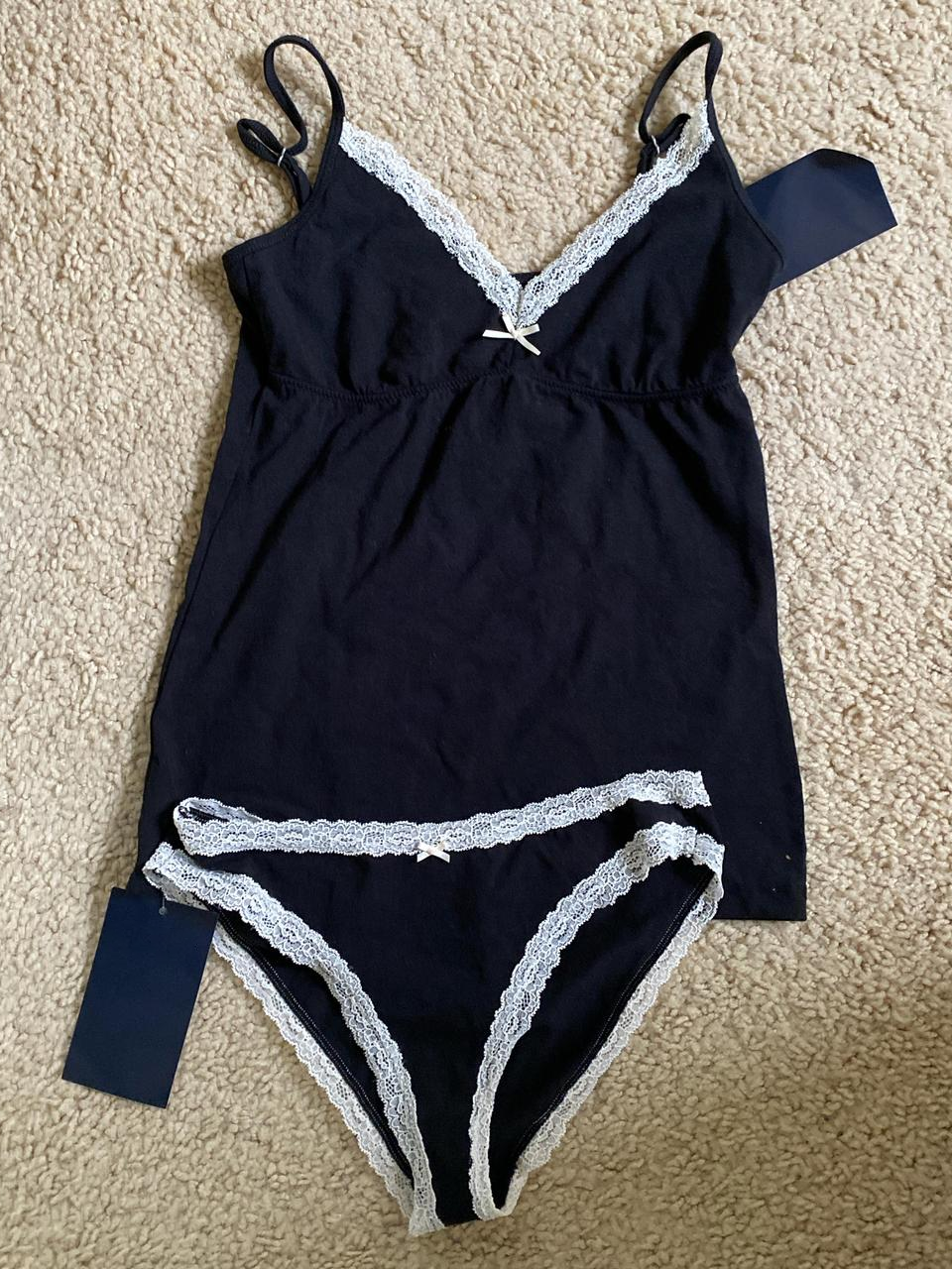 Lace Trim Bow Tank Panties Paj - Elastic Lace Trim บทวิจารณ์และราคา