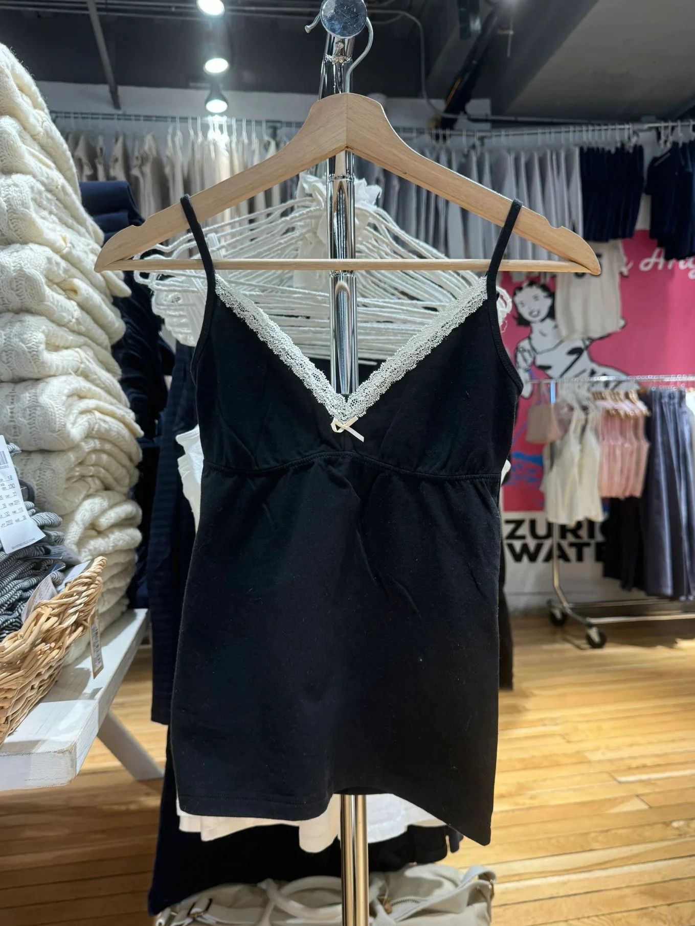 Lace Trim Bow Tank Panties Paj - Elastic Lace Trim บทวิจารณ์และราคา