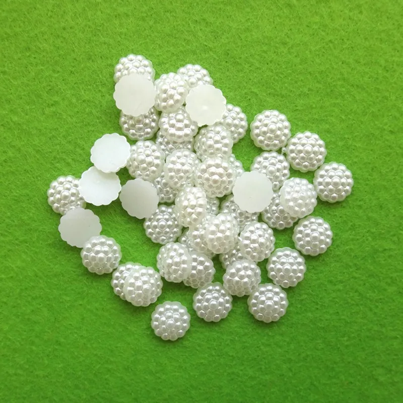 80pcs/lot  Flatback Pearl Chri - Embellishment Glue Craft บทวิจารณ์และราคา
