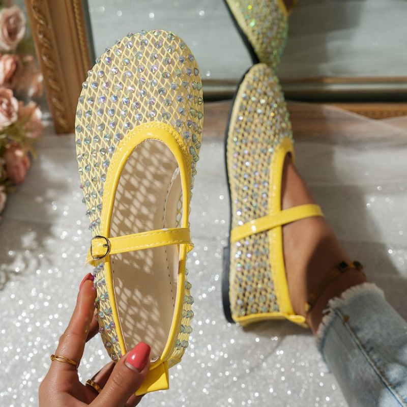 Womens Fashion Sparkling Rhine - Crystal Mesh Fabric บทวิจารณ์และราคา