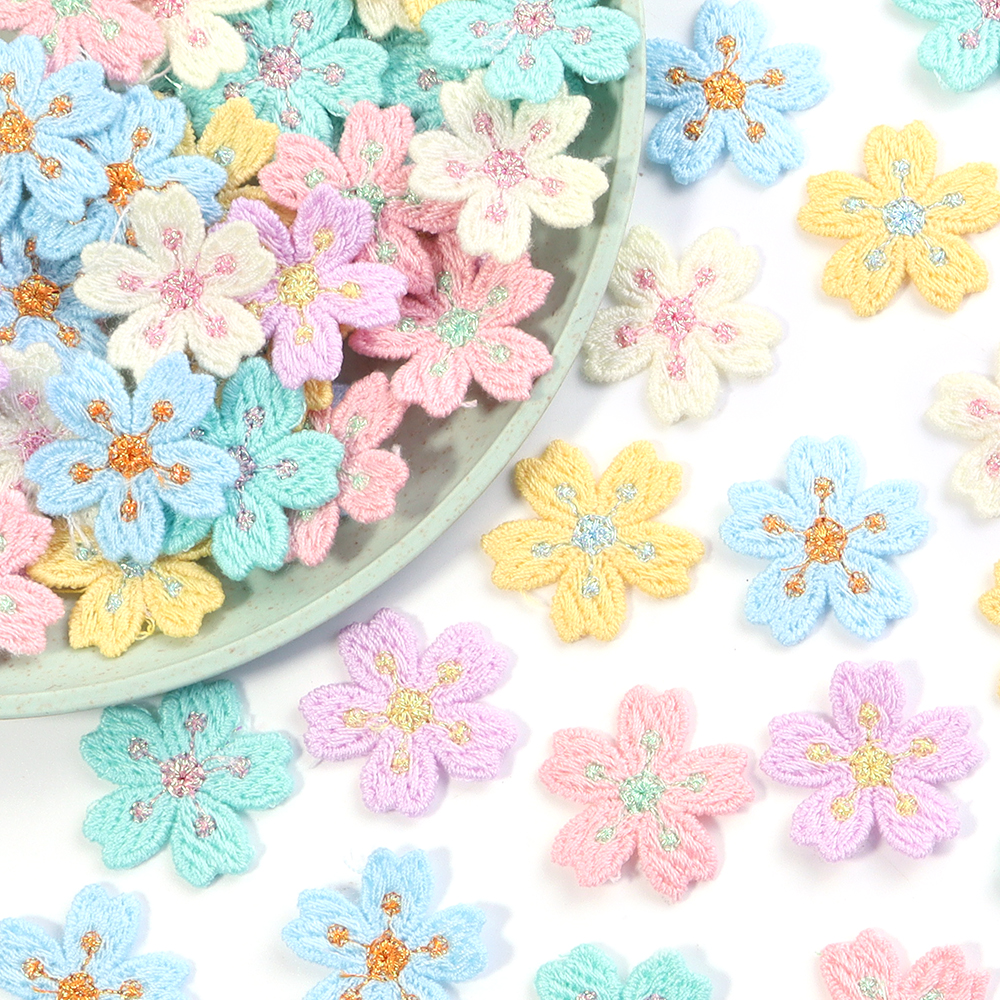 20pcs/lot Colorful 2.4cm Embro - Embroidery Embellishments บทวิจารณ์และราคา