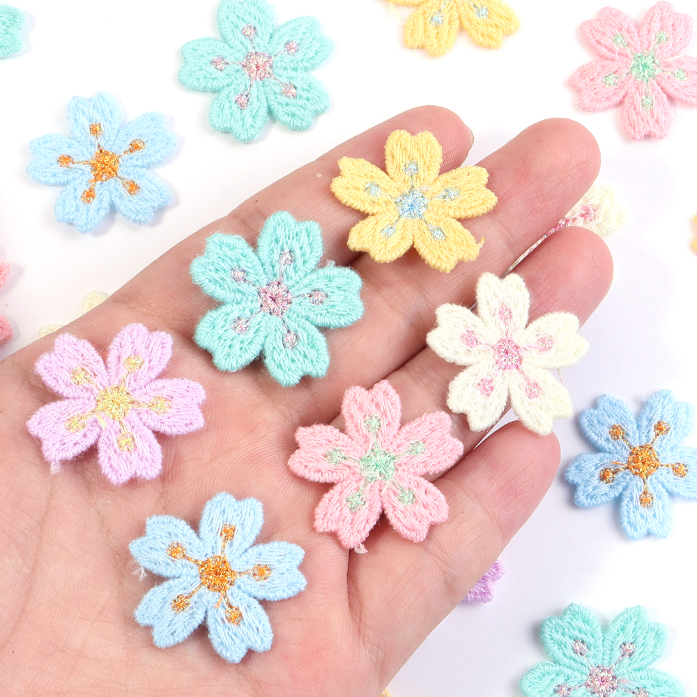 20pcs/lot Colorful 2.4cm Embro - Embroidery Embellishments บทวิจารณ์และราคา