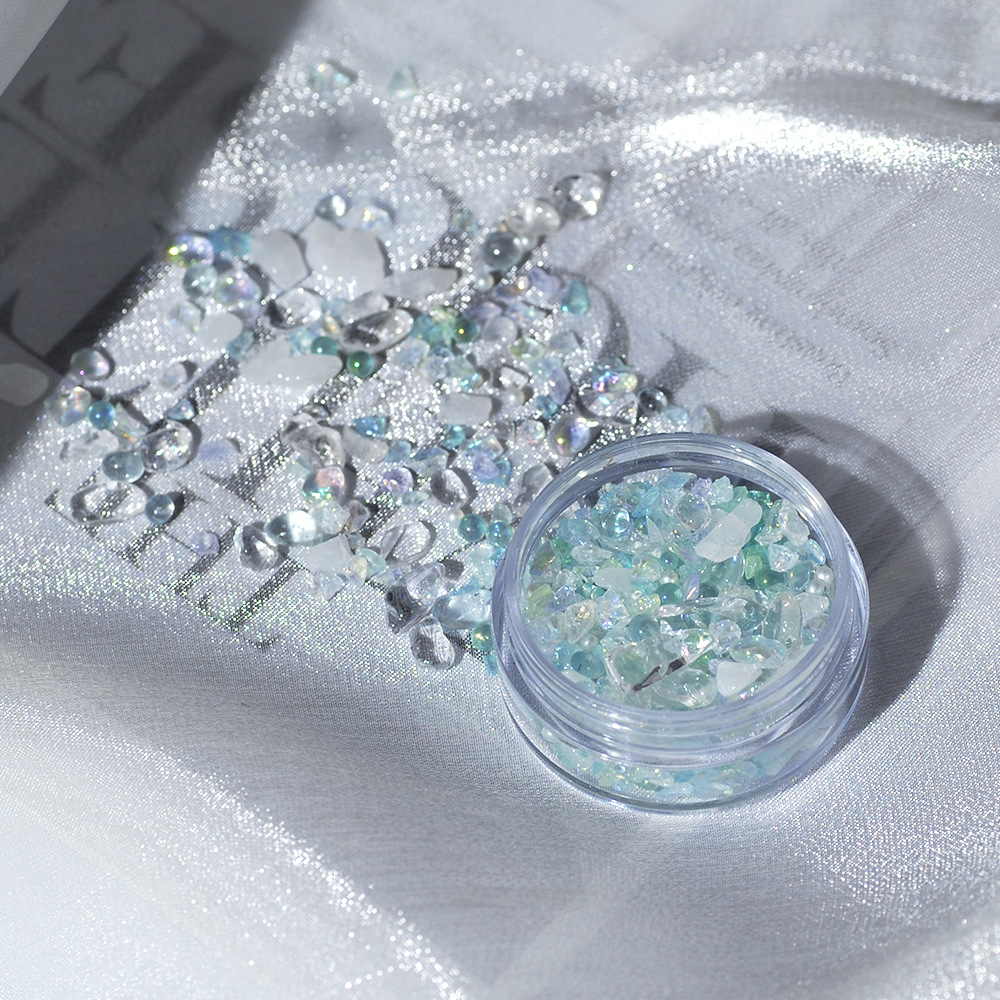 DIY Seashell Resin Gems Irregu - Embellishment Glue Craft บทวิจารณ์และราคา