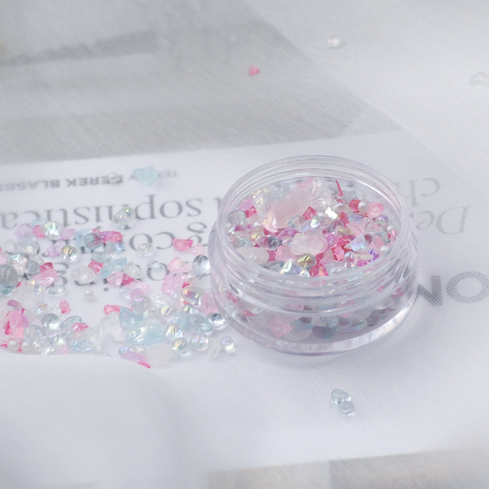 DIY Seashell Resin Gems Irregu - Embellishment Glue Craft บทวิจารณ์และราคา