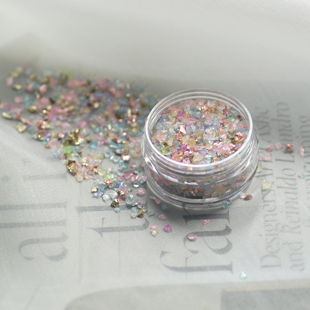 DIY Seashell Resin Gems Irregu - Embellishment Glue Craft บทวิจารณ์และราคา