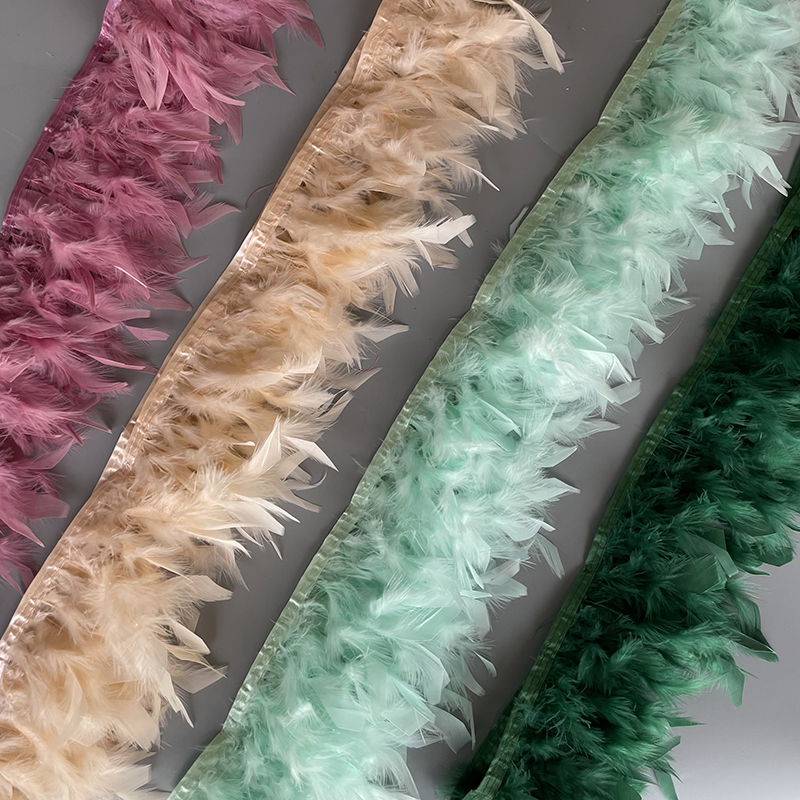 10-15cm Marabou Feathers Trim  - Feather Trim Marabou บทวิจารณ์และราคา