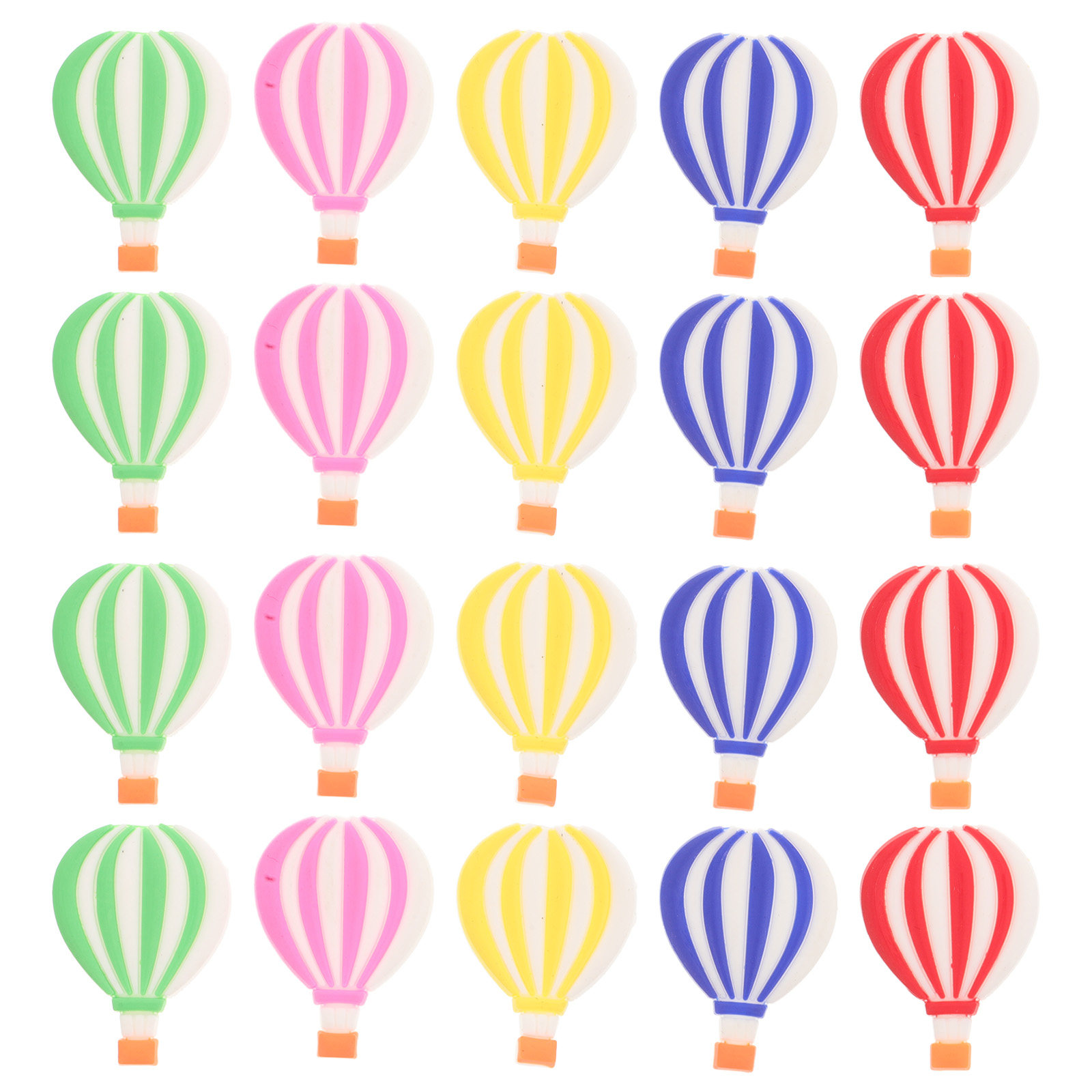 20Pcs Hot Air Balloon Phone Ca - Craft Embellishments บทวิจารณ์และราคา